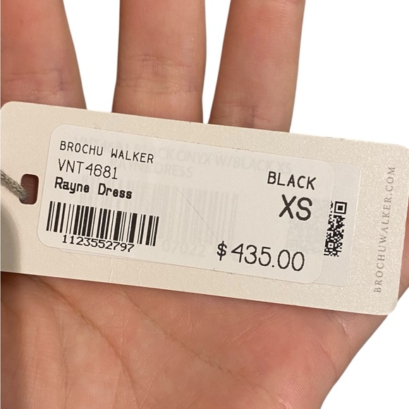 NWT Brochu Walker Rayne Mixed Media Sleeveless Mock Neck Top Tiered Maxi Dress - Picture 5 of 7